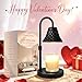 Banbanda Adjustable Candle Warmer Lamp with Timer: Valentine's Day Birthday Gifts for Women Fits All Candle Jar Home Decor - Black Wax Warmer for Scented Wax