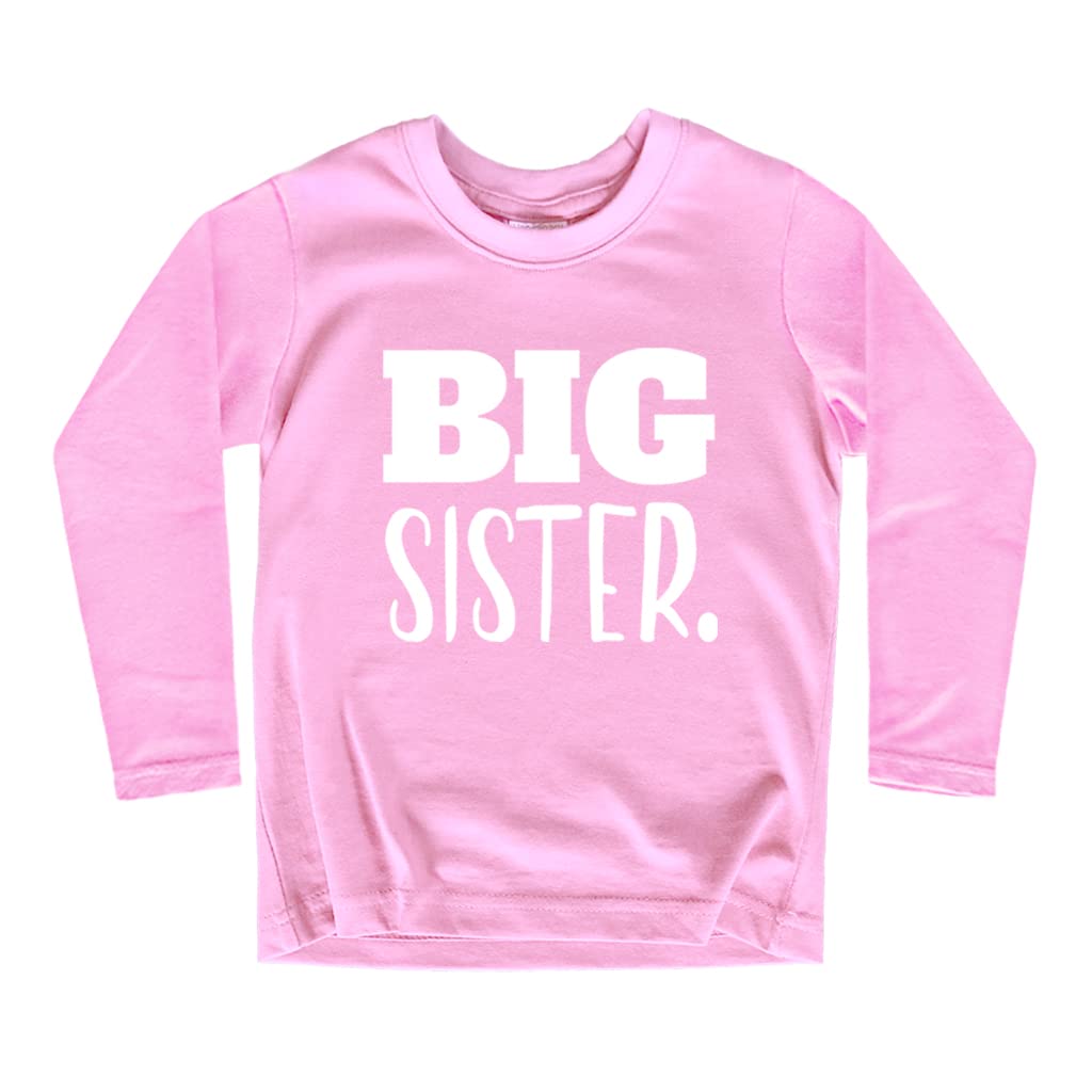 Big Sister Shirt Big Sister Announcement Toddler Shirts Promoted to Girls Outfit