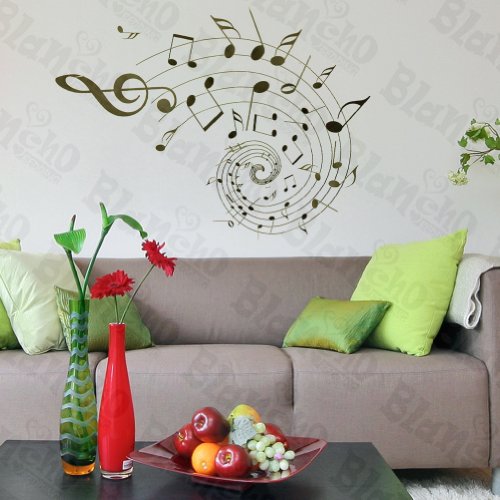 Rotation Of The Notes – Wall Decals Stickers Appliques Home D¨¦cor