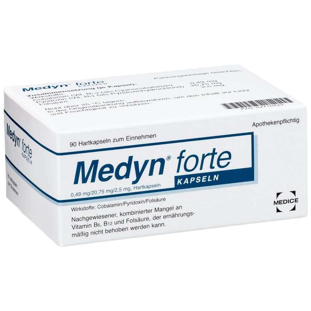 forte 90 Filmtabletten bei Erschöpfung durch Vitamin-Mangel - speziell abgestimmte Wirkkombination aus Vitamin B6, B12 und Folsäure