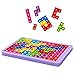 MILESTAR Puzzle Viola Jigsaw Puzzle Pop Push Bubble Toys, It Rainbow Scacchiera Popper Fidget Toy, Big Pop Gioco da Tavolo Giocattolo per Bambini, Giocattoli per Ragazze Regali di Compleanno