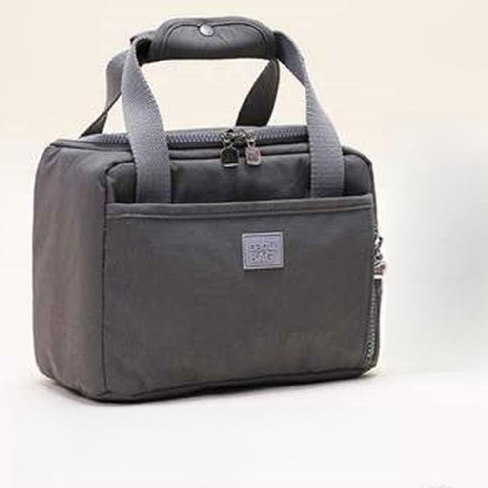 Bolsa de Picnic Bolsa bento for almuerzo fresca y sencilla Bolsas de Almuerzo(Grey)