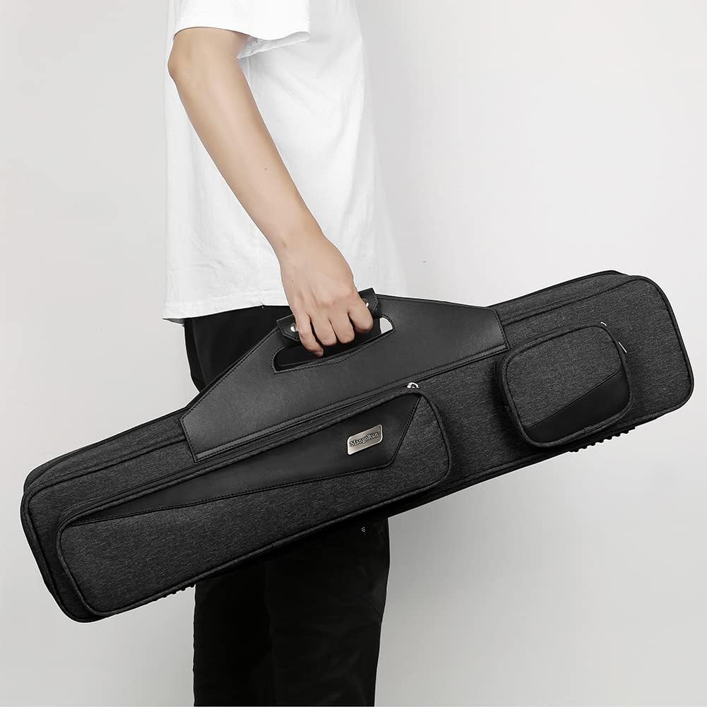 Buy MangoRun Pool Cue Case 4x4 with Backpack Straps Carrying Case for 4
