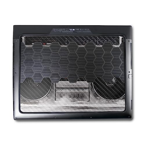 Image of MightySkins Carbon Fiber Skin Compatible with Alienware M18 R1 (2023) Full Wrap Kit - Booming Box | Protective, Durable Textured Carbon Fiber Finish | Easy to Apply & Change Styles | Made in The USA