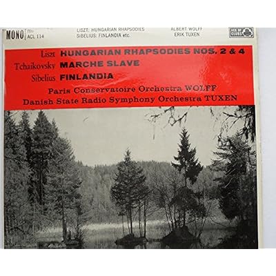 Hungarian Rhapsodies Nos. 2&4, March Slave, Finlandia