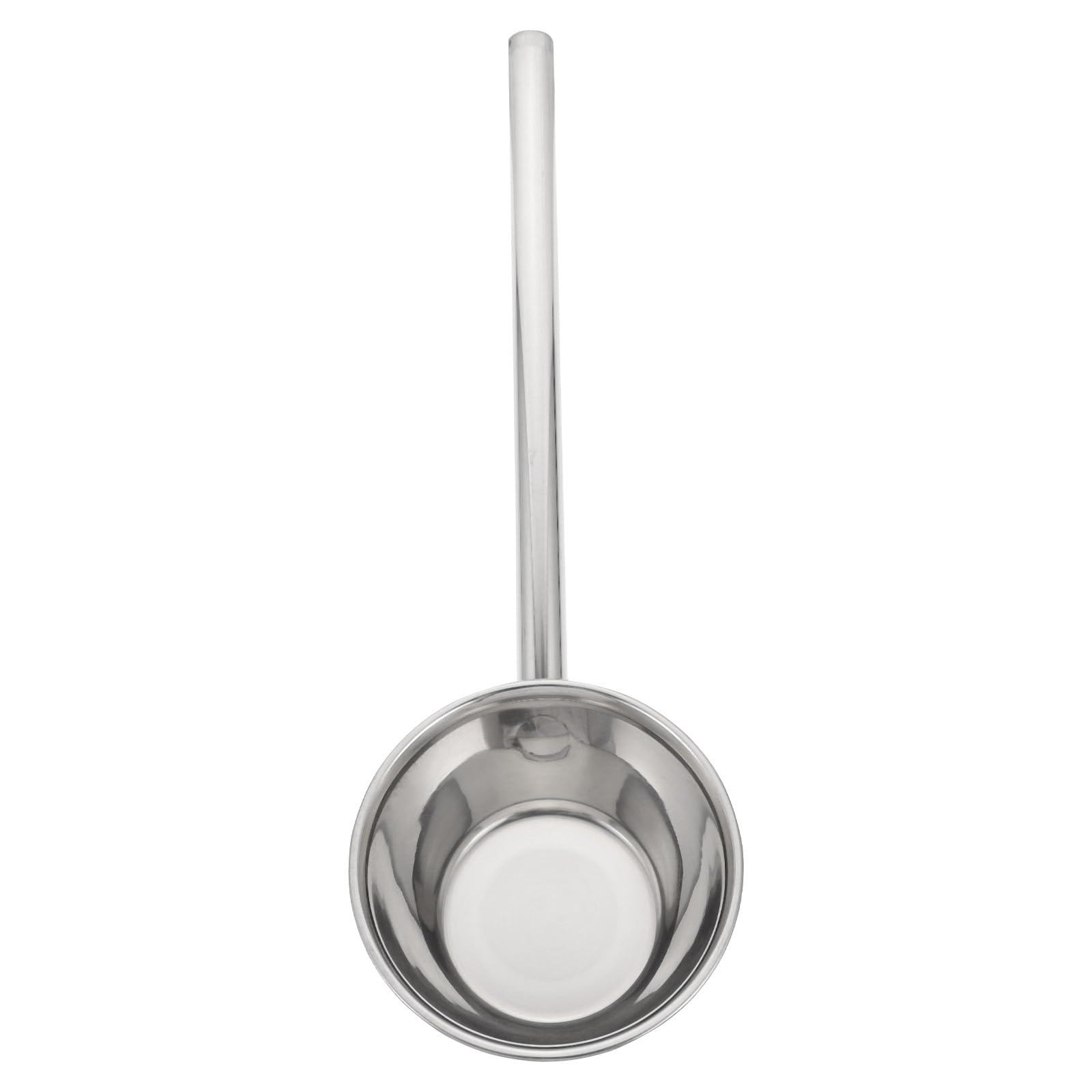 Yardwe Louche à eau à long manche en acier inoxydable - Cuillère à soupe pour bébé, salle de bain, cuisine, salle de bain, jardin, pelle à eau pour le jardinage