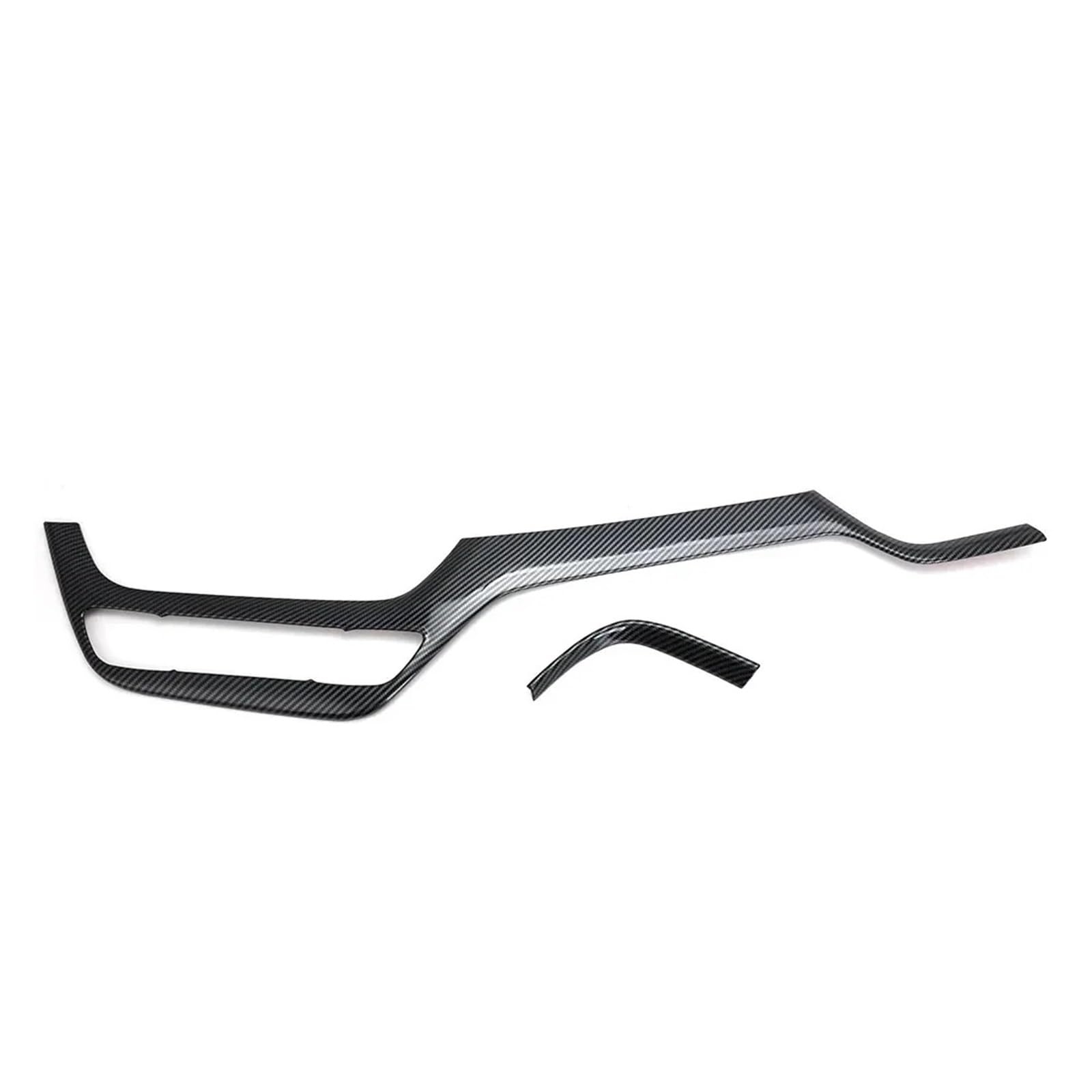 Console Panel Trim for Toyota C-HR for CHR AX10 2016-2023 2021 Central Control Sticker Cover Frame Coration Car Center Console Dashboard Panel Trim(Carbon Fiber Black)