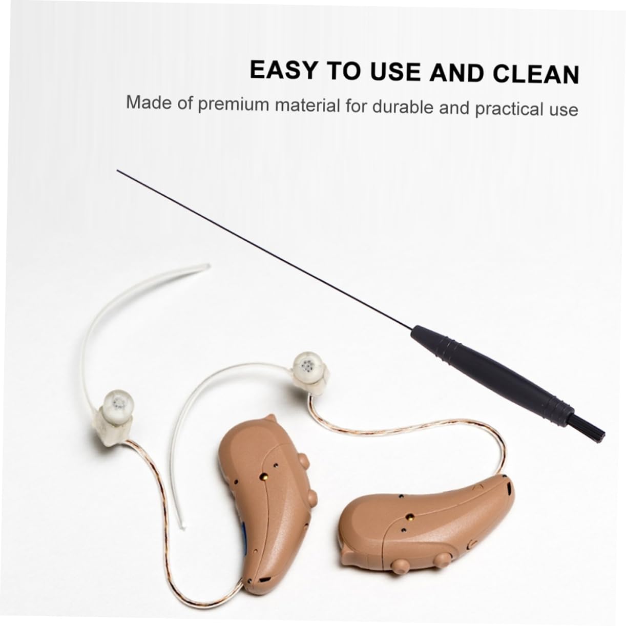 Healeved 30pezzi Pennelli Di Pulizia Per Amplificatori Acustici Accessori Magnetici Per La Manutenzione Strumento Multifunzionale Per Rimuovere Cerume e Detriti Facile Da Trasportare e