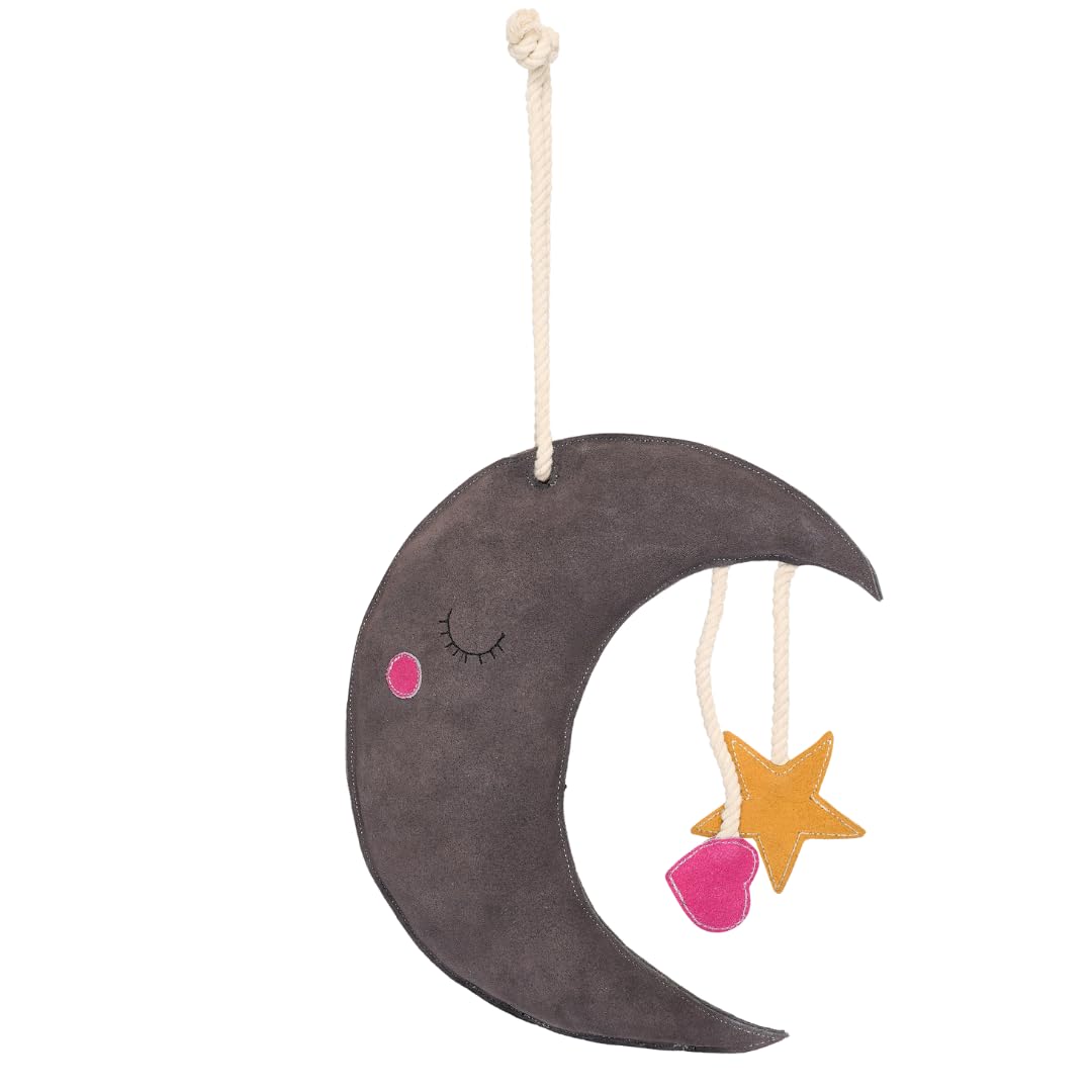 Imperial Riding Stable Buddy Suede Horse Pony Activity Toy Boredom Toy Box Paddle Horse Hanger Moon