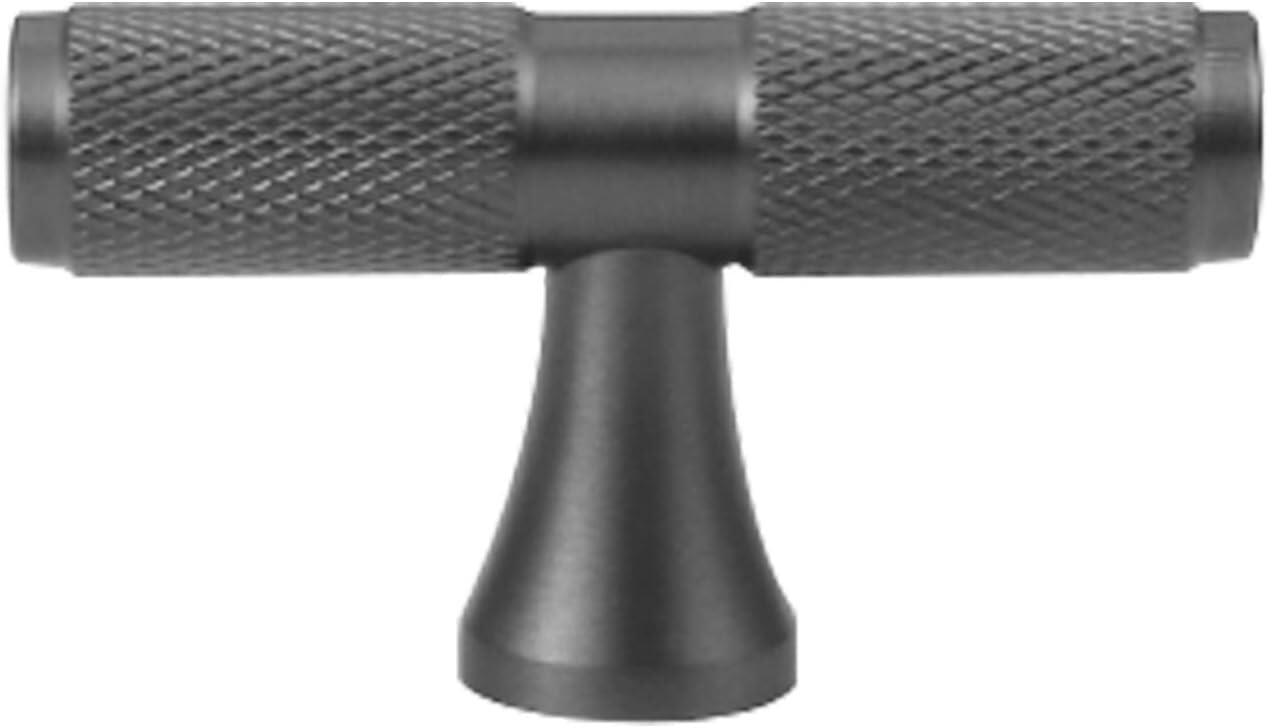 Paqwtyb One Color Pulls, Cabinet Handles, Knobs,Drawer Pull,Grey Pure Copper Solid