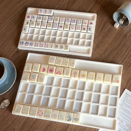 Solo Mahjong Board entrenador portátil azul miniatura 2