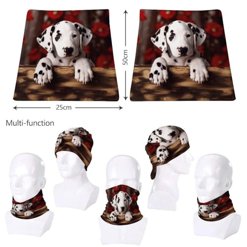 Neck Gaiter Face Mask Men Women, Lovely Hedgehog Face Mask Scart Cover for Dust Wind Sun Protection2