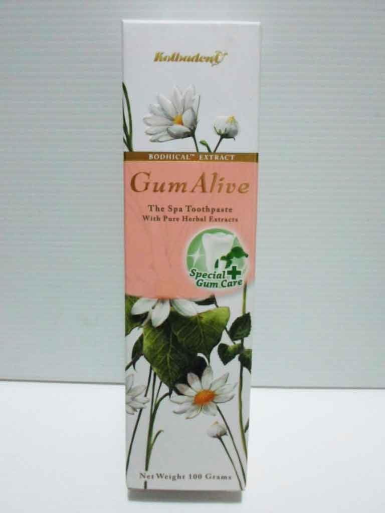 Kolbadent Gum Alive Spa Teeth Whitening Toothpaste Reduce Coffee & Tea Stain