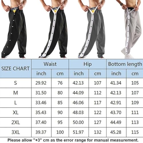 Pantalon de rééducation ample idéal pour plâtre et convalescence post-op