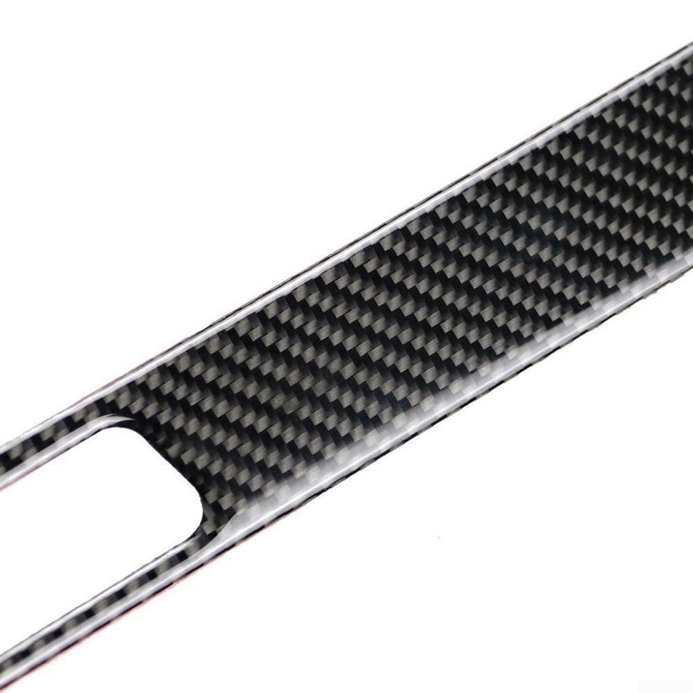 Per BMW Serie 3 (E90/E92/E93) Interno In Fibra di Carbonio Portabicchiere Acqua Trim Leggero ed Elegante Design