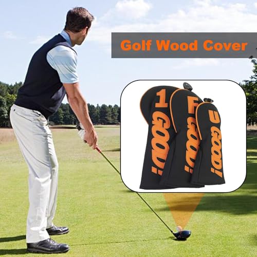 Couvre-club de putter de golf en cuir PU imperméable pour maillet - 3