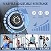 Rowing Machine, MOSUNY Magnetic Rowing Machines for Home Gym with 16 Levels Resistance, Maximum Load of 350 LB, Upgrade to Double Slide Rails, App Supported,Vertical Storage