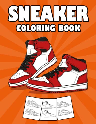 Sneaker Coloring Book: Amazing Trainers Colouring Book image 2