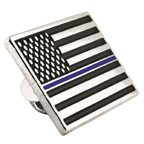 Image of PinMart's Thin Blue Line Lapel Pin