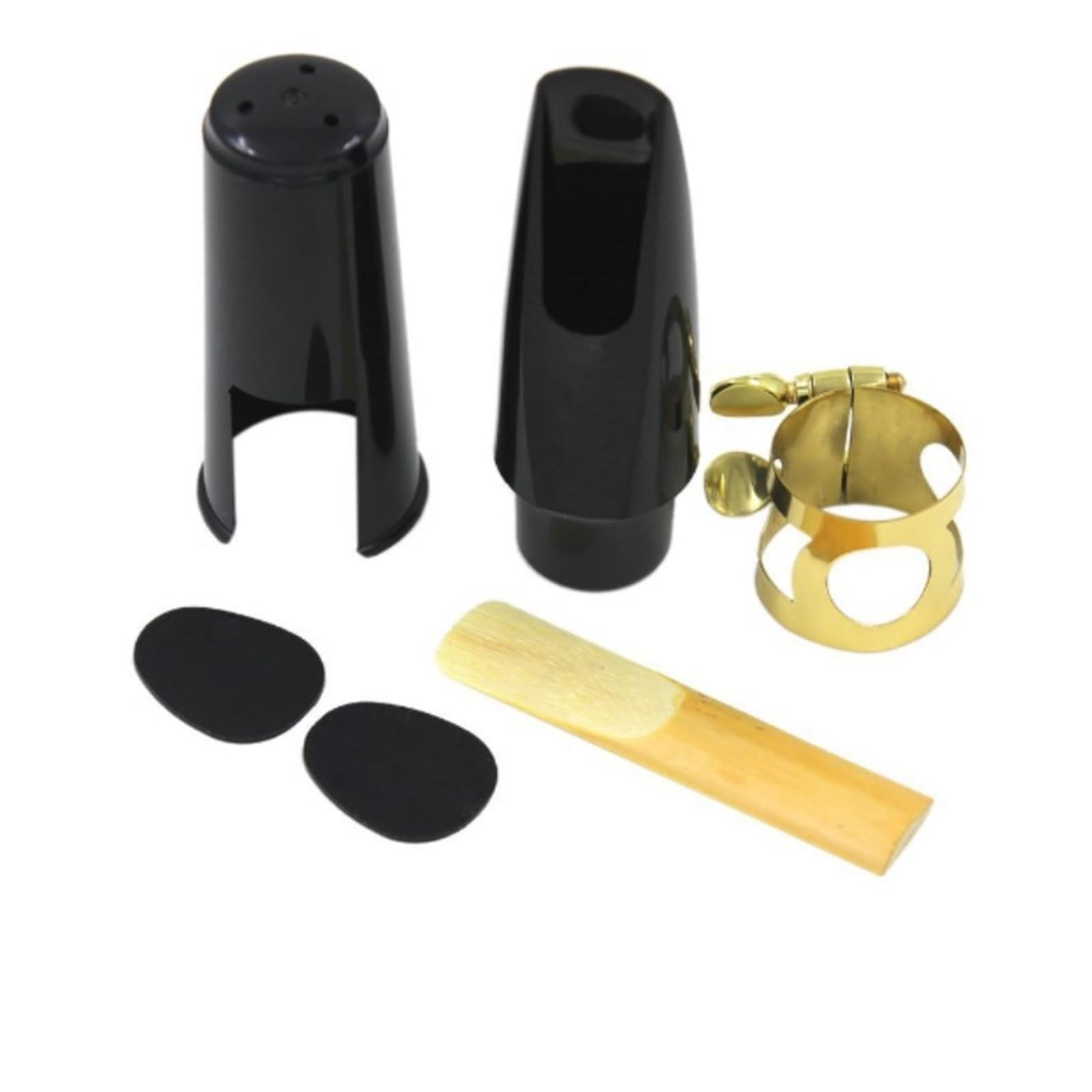 Akcesoria do saksofonu Zestaw Ustników Do Saksofonu Altowego Tenorowego Bakelitowego, Akcesoria Do Instrumentów Dętych, Instrument Muzyczny (Color : Treble)
