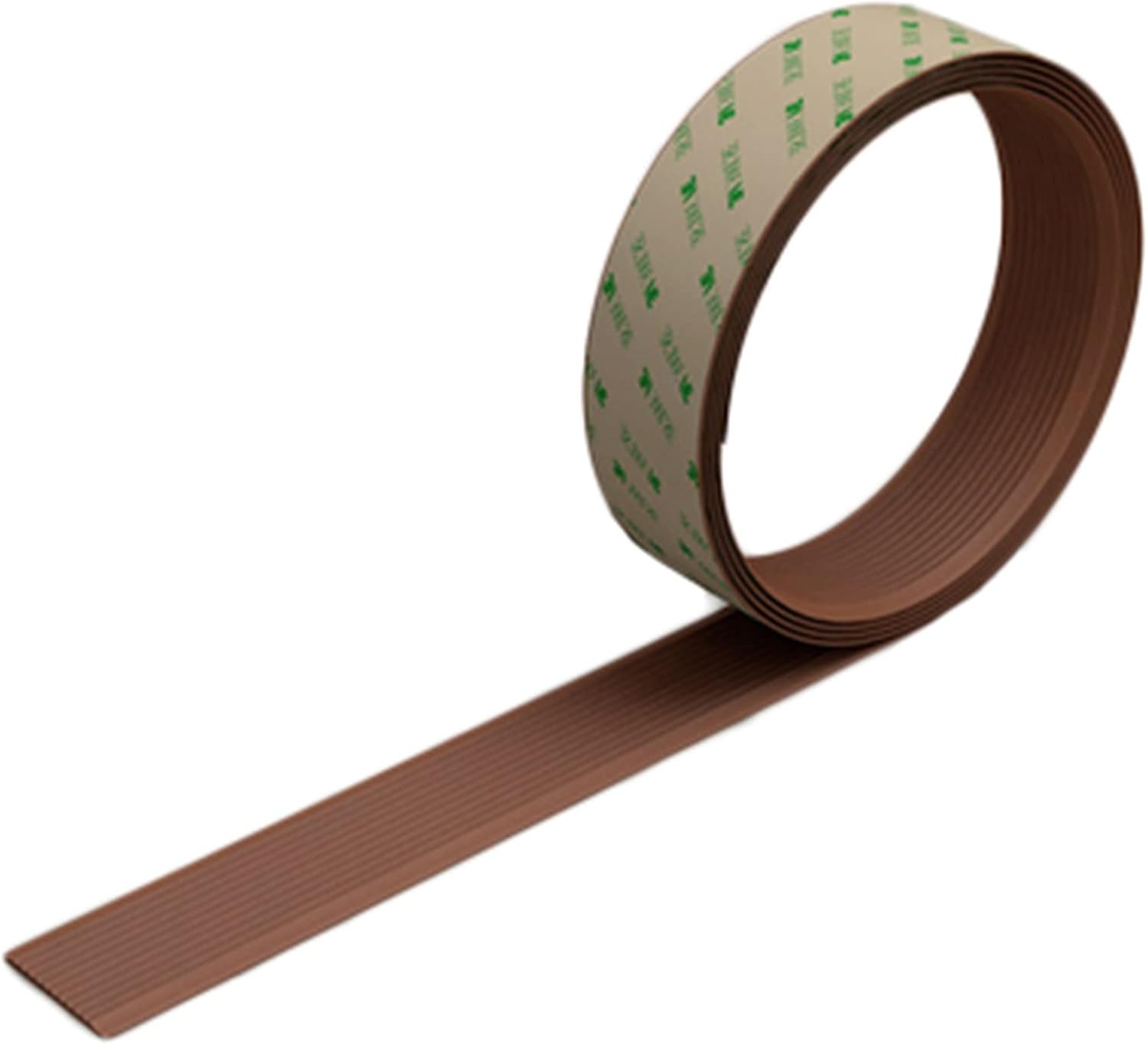 Door Strip Threshold Transition Strip 1.57" Wide Anti-Skid Floor Strip for Outdoor Slope/Steps/Stairs, Self Adhesive Tape for School Home, Floor Gaps Cover Strips