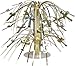 Creative Converting Cross Cascade Centerpiece, One Size, Gold And Silver