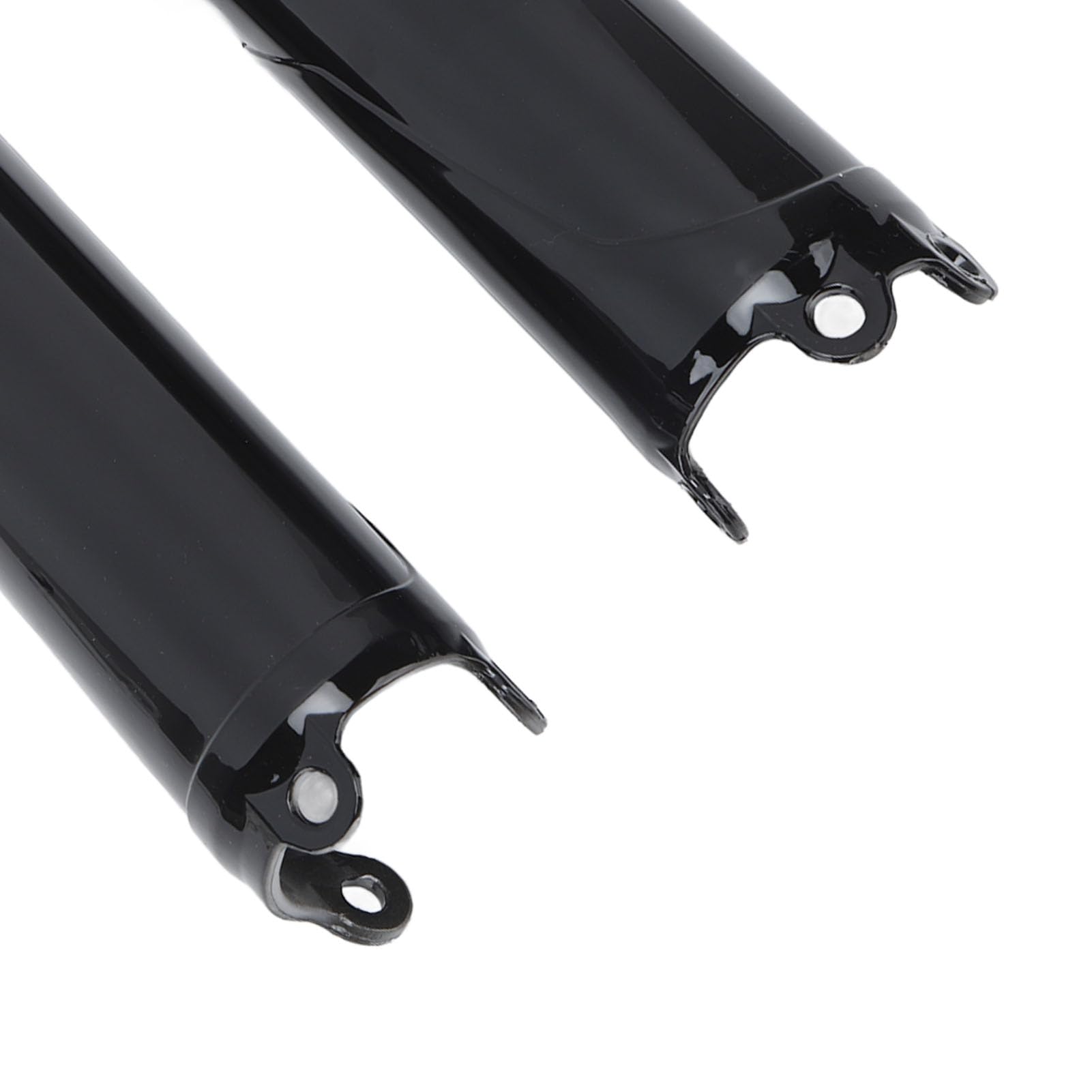Copri Tubo Forcella Anteriore, 2 Pezzi Copri Tubo Forcella Anteriore Nero Lucido per CRF250R CRF250X CRF450R CR125 CR250 CRF 450 RX