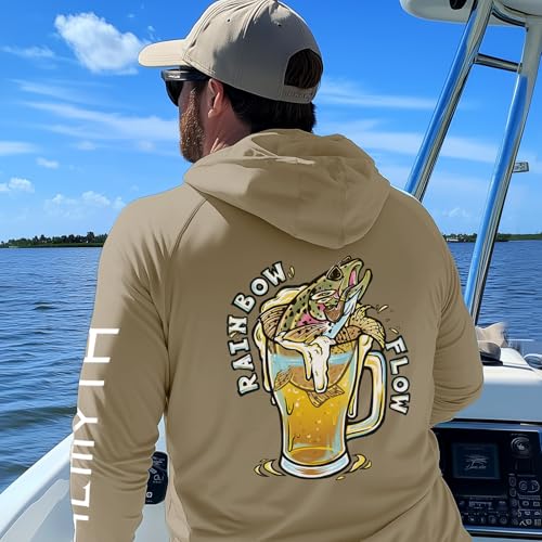 Image of Palmyth Fishing Shirts for Men Long Sleeve UPF 50+ Sun Protection Hoodie