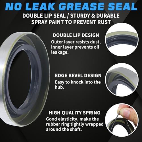 Luxtrksto HEQCKIT1 4 Sets L68149/L68111 L44649/L44610 Trailer Hub Bearings Kit thumb #4
