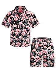 Flamingo Floral Hawaiian