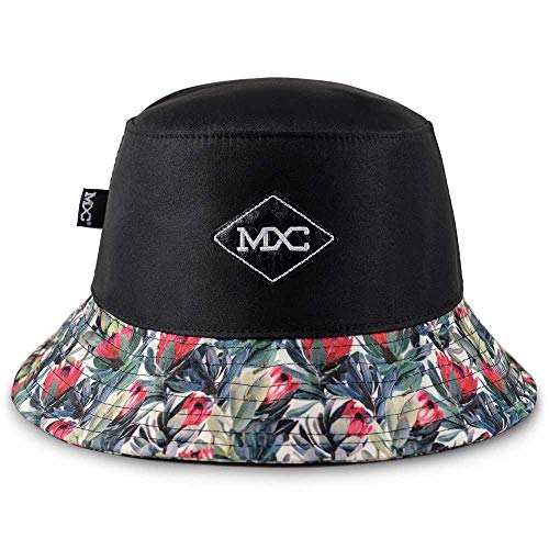 Chapéu Bucket Hat MXC BRASIL Floral Flores Florido Tamanho:Único;Cor:Preto