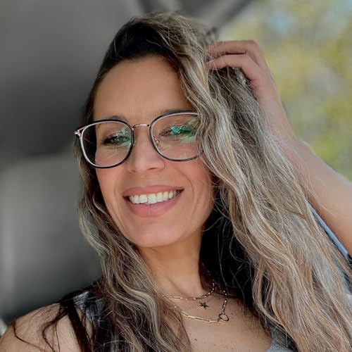 Image of GUDVUE Blue Light Glasses, Computer /Gaming /TV /Phones Glasses for women, Anti Glare /UV400 /Eye Strain