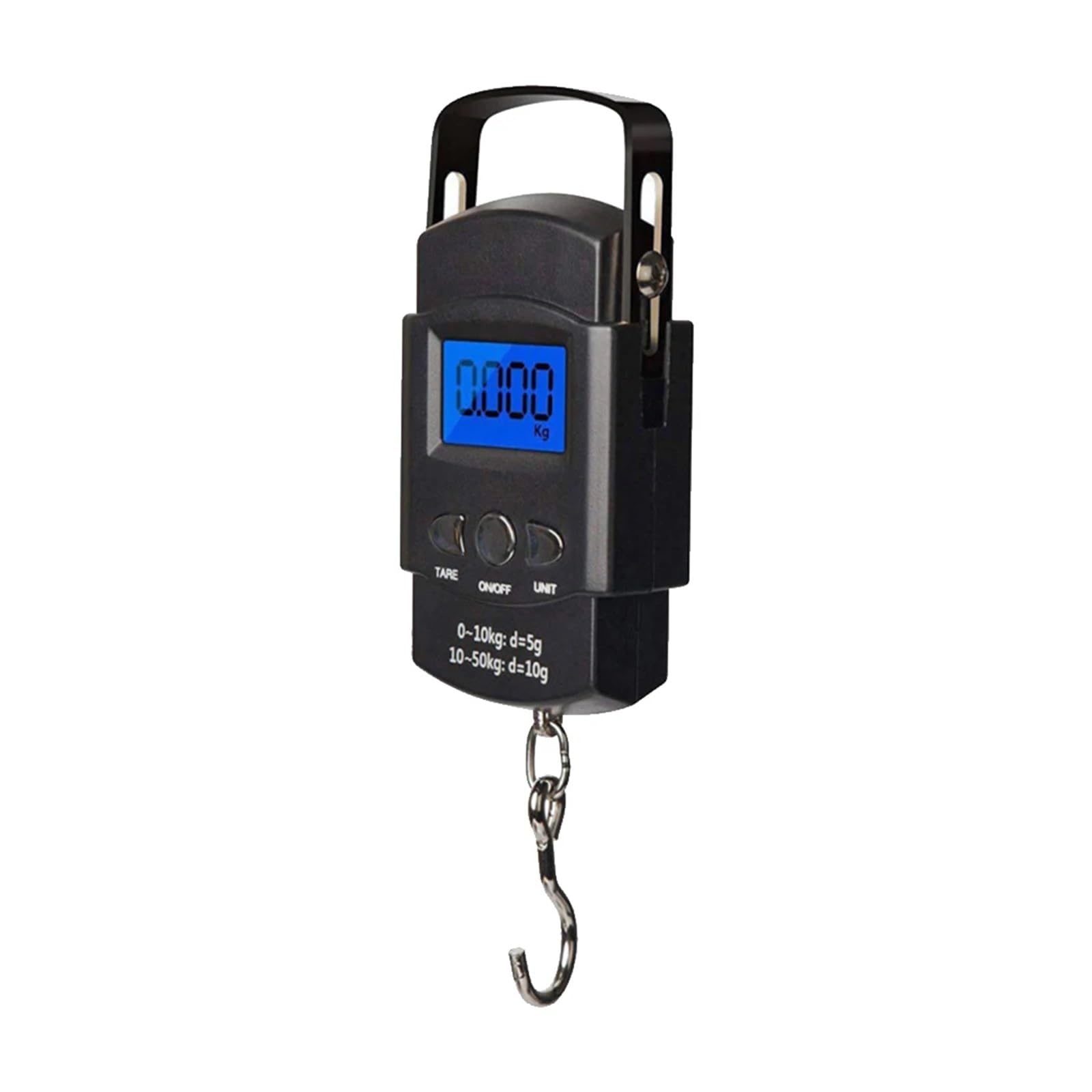 Peso Sospeso Con Gancio Elettronico Digitale LCD Portatile Mini Bilancia Da Gru Facile Da Usare(50kg)