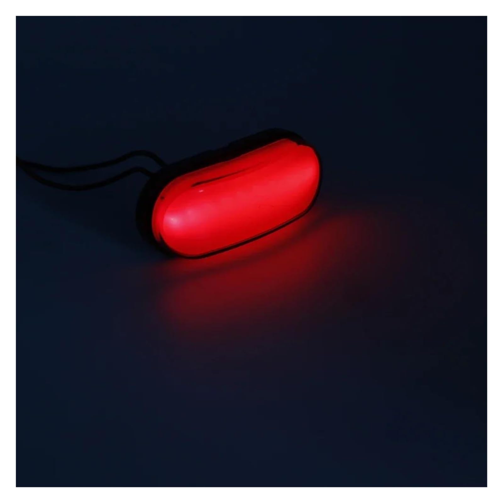 Luce Posteriore 8/10 Pezzi 9 LED Indicatore Posizione Laterale Luce Coda Posteriore Luce Esterna Rimorchio Camion Lampada per 12V 24V Luci Posteriori Laterali(Rosso,10pcs)