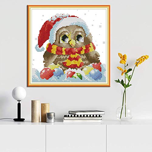 WOWDECOR - Kit per ricamo a punto croce, per