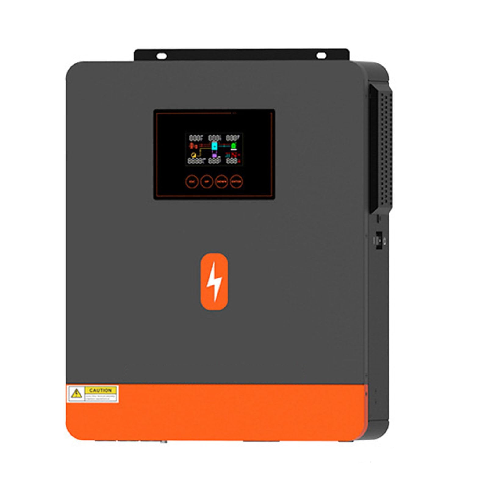 Onduleur Solaire Hybride Hors Réseau Qoltec 6 KVA 6 KW 120 A MPPT LCD Wi Fi Bms Sinus 88927898
