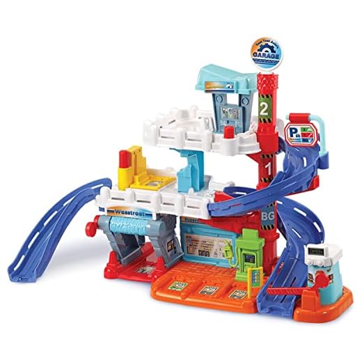VTech Toet Toet Auto’s Pro Series Garage – Interactief Speelgoed – Met Licht- en Geluidseffecten – 1 tot 5 jaar, Nederlands gesproken