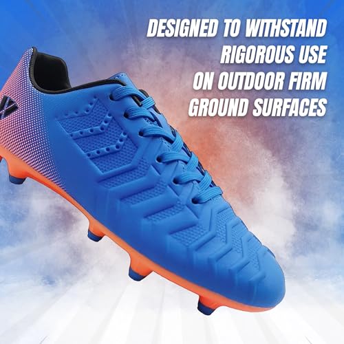 Vizari Laguna Firm Ground Kids Soccer Cleats | Athletic Outdoor Football Shoes for Boys and Girls | Comfort Running Unisex-Child Soccer Shoes (Toddler/Little Kid/Big Kid)2