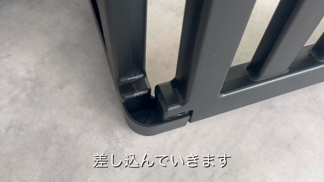 Amazon | abaskdesign ペットサークル 犬用サークル ブラック