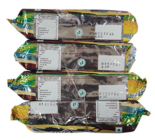 Image of Britannia Nice Time Coconut Biscuits - Sugar Showered, 600g Combo Pack
