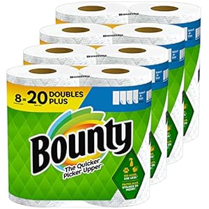 Bounty 2-Ply Choose-A-Dimension Paper Towels