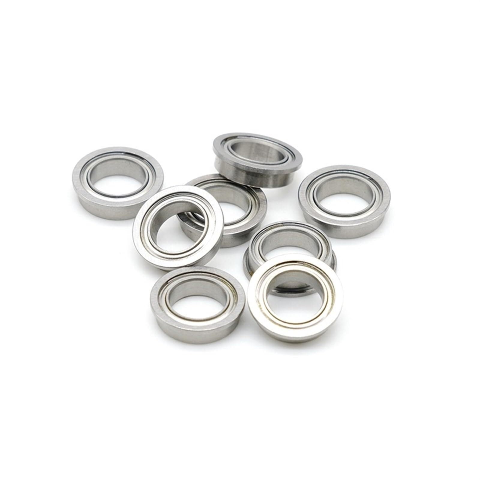10 sztuk MF148zz 8x14x4 mm ABEC-7 Mini metalowe łożyska kulkowe z kołnierzem podwójnym ekranowaniem
