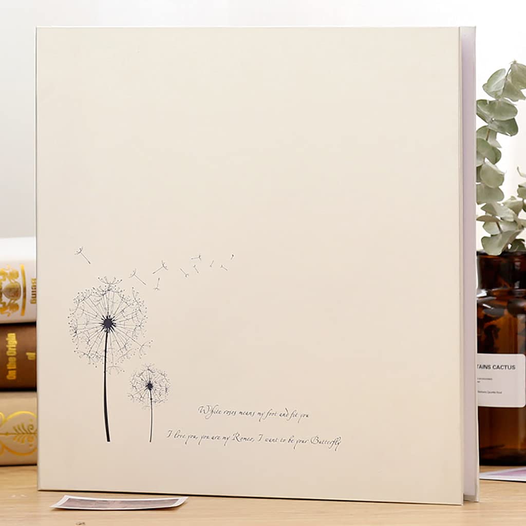 18-calowy album fotograficzny, wklejany do woli, może pomieścić albumy ze zdjęciami o różnych rozmiarach, odpowiednie na rodzinne, rocznice ślubu, wakacje dla dzieci.