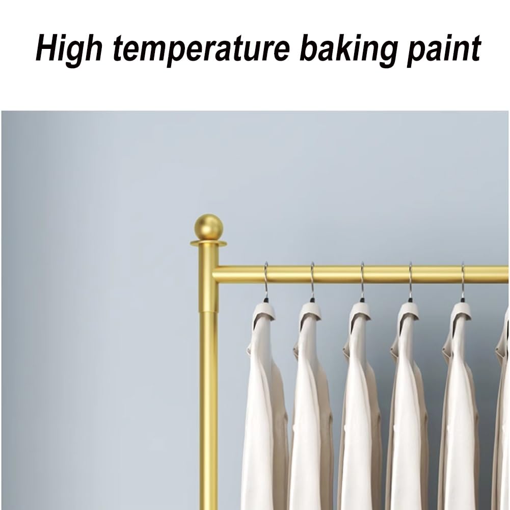 GRRICEPL Espositore da Terra per Campioni di Tessuto, Espositore Multistrato per Sciarpe, Scaffale per L'esposizione di Tappeti, Adatto per La Casa, Commerciale(Gold,100x40x150 cm)