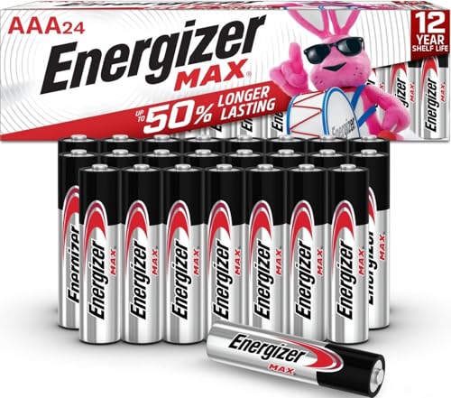 Energizer MAX AAA Batteries (24 Pack), Triple...