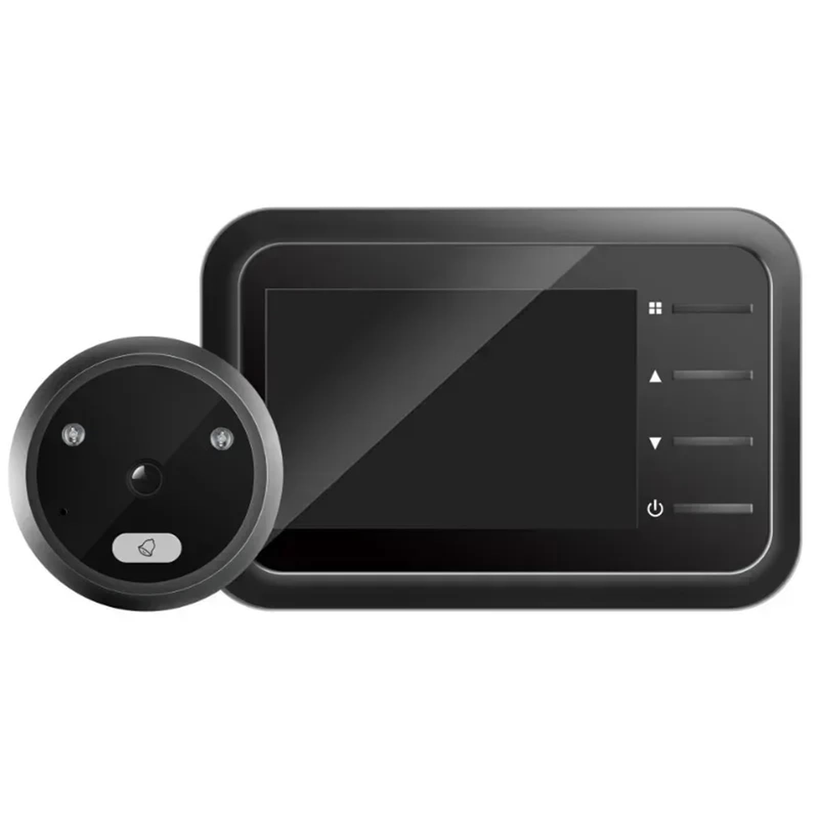 Videocamera per campanello, Videocitofono con telecamera, registrazione automatica, suoneria elettronica, visione notturna, spioncino digitale, sicurezza domestica ,Sistema di sicurezza domestica