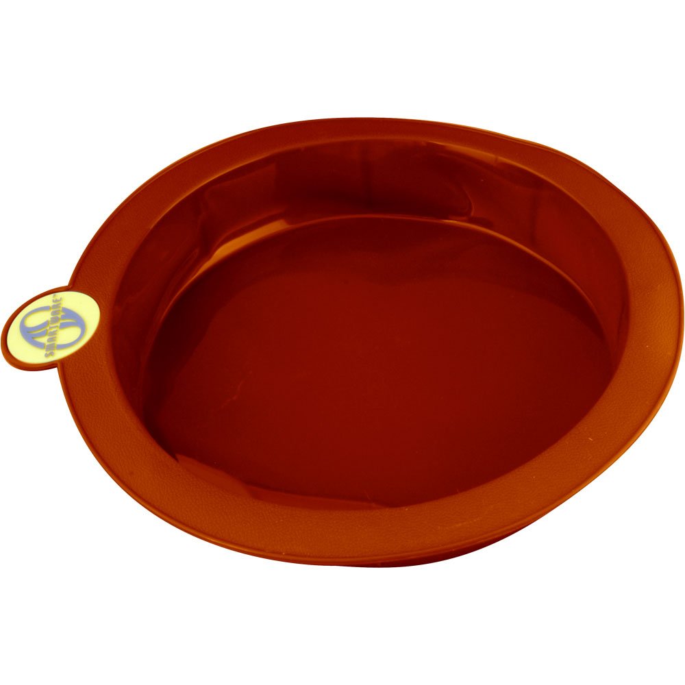 Smartware Silicone Bakeware, Round Cake Pan, Terracotta