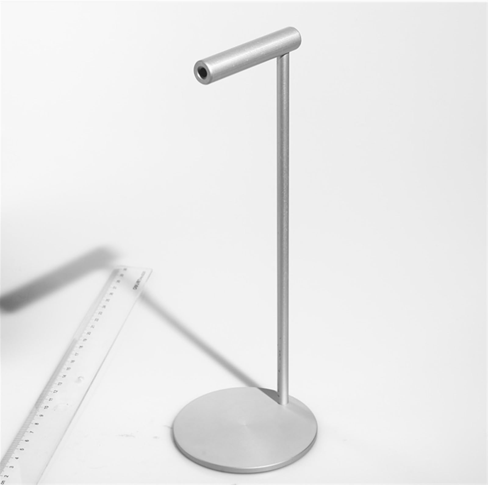 Soporte para Auriculares para Oficina Soporte For Auriculares For De Aleación Aluminio For Oficina Colgador For Que Ahorra Espacio(Black)