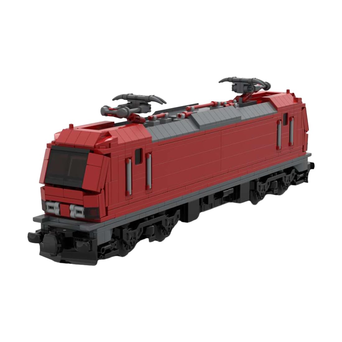 Generisch BR193 Vectron_DB Lokomotive Static Model Assembly Designed by Brickcity_steinbrueck, Eisenbahn Zug Bauklötze Set für Eisenbahn-Enthusiasten (694PCS)