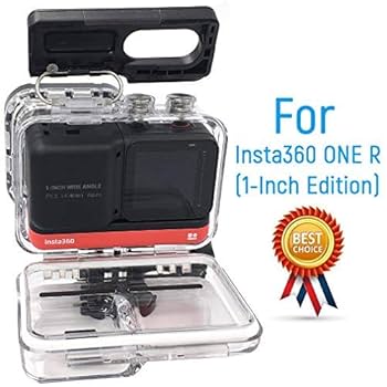 insta360 one 防水ハウジング付き Amazon | PULUZ Insta360 One RS 1インチ 360 Edition用防水